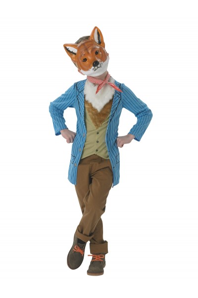 Mr Fox Deluxe Blue Child Costume Fairytale Mr Fox Deluxe Blue Child Costume Fairytale