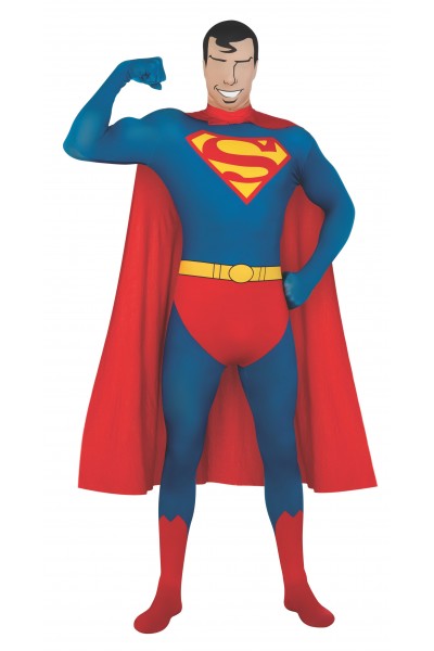 Superman 2nd Skin Adult Suit