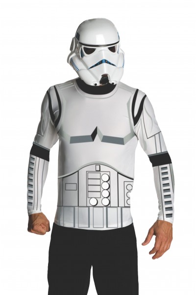 Stormtrooper Classic Costume Top & Adult Mask Star Wars