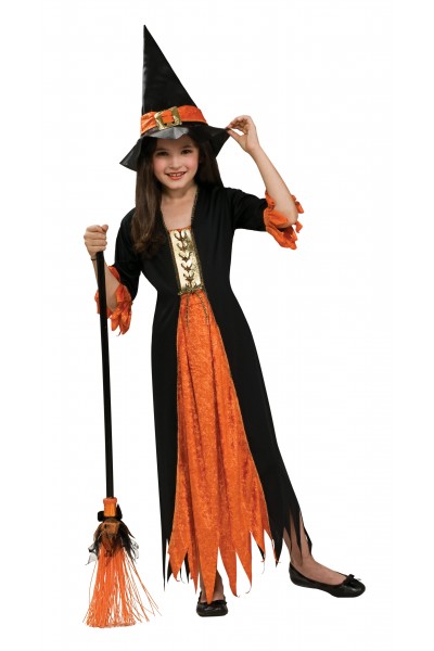 Kids Classic Gothic Witch Costume