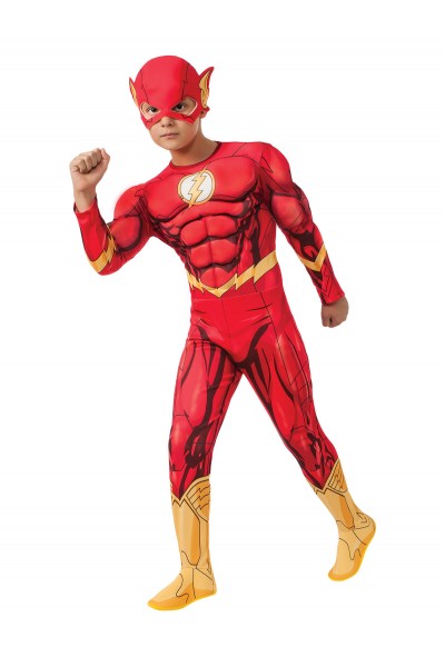 The Flash Digital Print Deluxe Child Costume