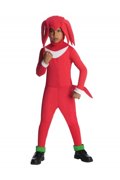 Knuckles Sonic Child Costume