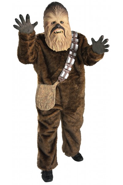 Chewbacca Star Wars Deluxe Brown Child Costume Chewbacca Star Wars Deluxe Brown Child Costume
