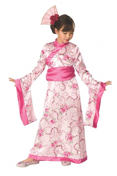 Japanese Asian Princess Costume for Kids