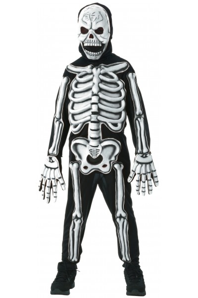 Skeleton Halloween Glow In The Dark Child Costume