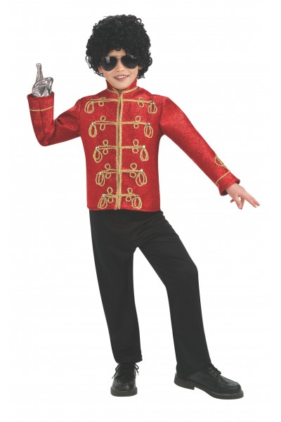 Michael Jackson Celebrities Deluxe Red Military Child Jacket