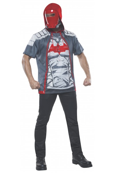 Red Hood DC Comics Costume Adult Top