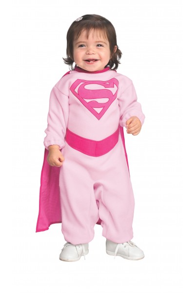 Supergirl Pink Child Costume