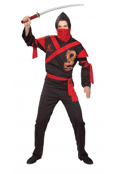 Adult Dragon Ninja Warrior Costume