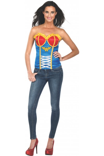 Wonder Woman Adult Corset