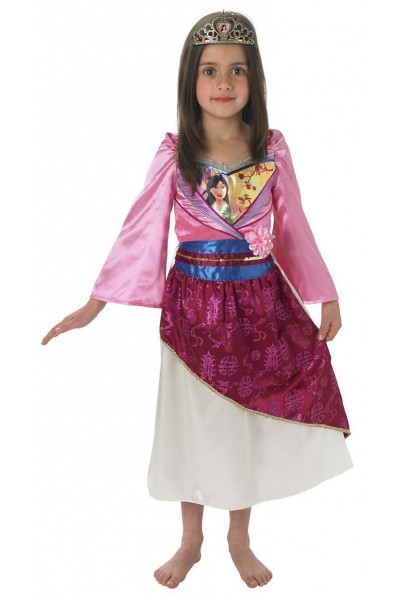 Mulan Shimmer Deluxe Child Costume