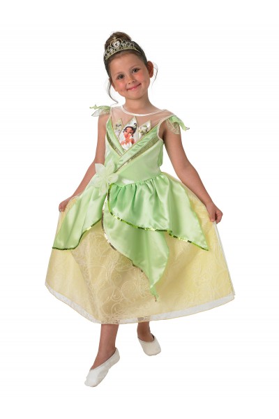 Tiana Disney Princess Shimmer Deluxe Child Costume