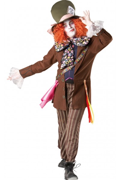 Mad Hatter Alice In Wonderland Deluxe Adult Costume