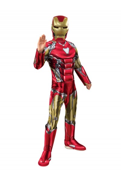 Iron Man Deluxe Boys Costume