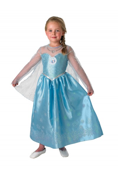 Kids Elsa Frozen Deluxe Dress