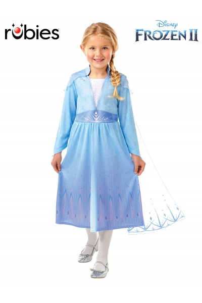 Girls Frozen 2 Elsa Costume