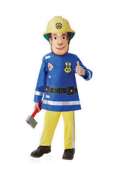 Kids Deluxe Fireman Sam Costume