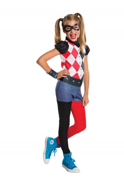Harley Quinn Girls Classic Costume