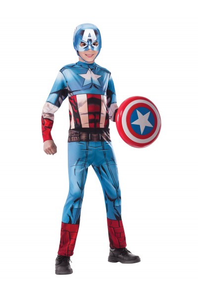 Boys Captain America Costume