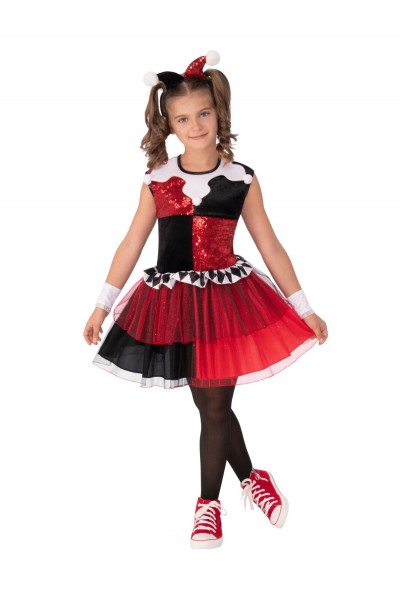 Harley Quinn Kids Tutu Outfit