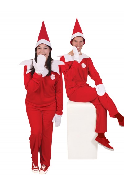 Adult Elf on the Shelf Festive Costume