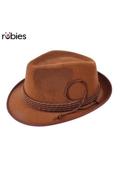 Oktoberfest Felt Hat - Brown