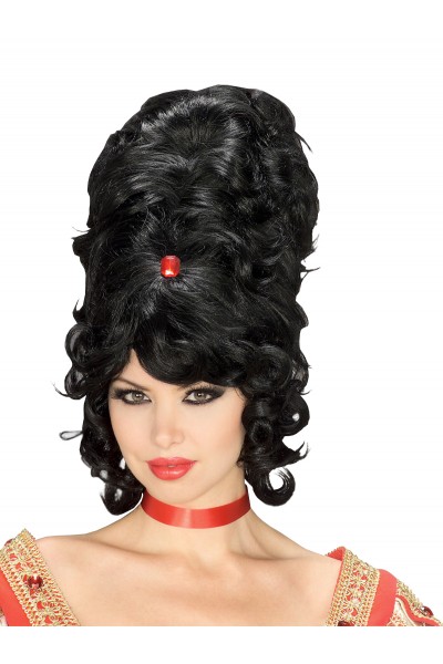 Black Beehive Wig for Adult 1960s