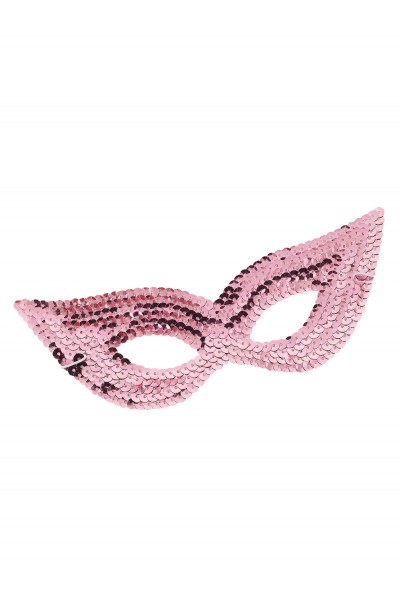 Sequin Eye Mask - Pink
