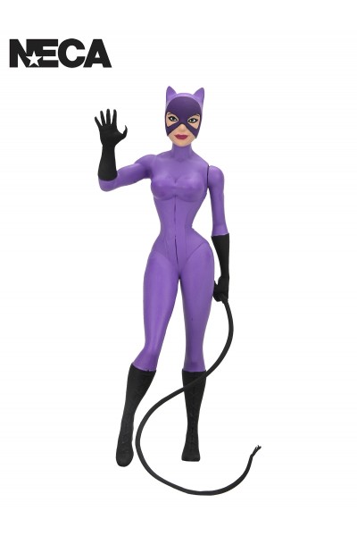 DC Comics Classic Toony Catwoman In Purple Suit 6in Scale Action Figure
