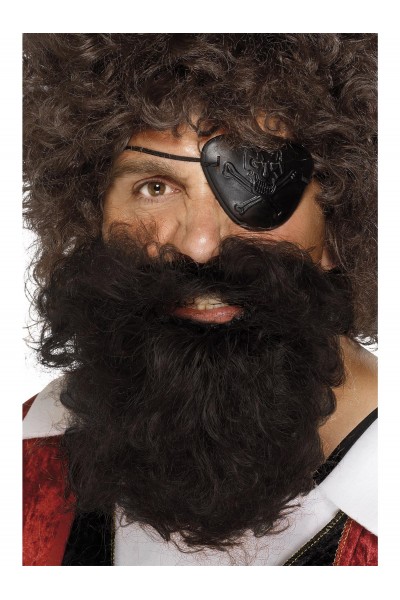 Brown Pirate Beard for Adult