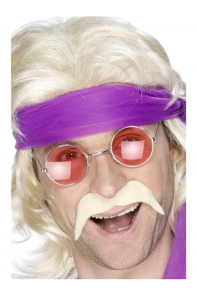 70's Blonde Adult Moustache