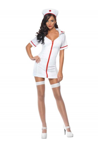 Fever No Nonsense Nurse Adult Costume