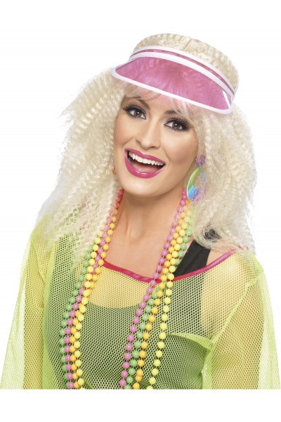 Pink Poker Visor for Adult