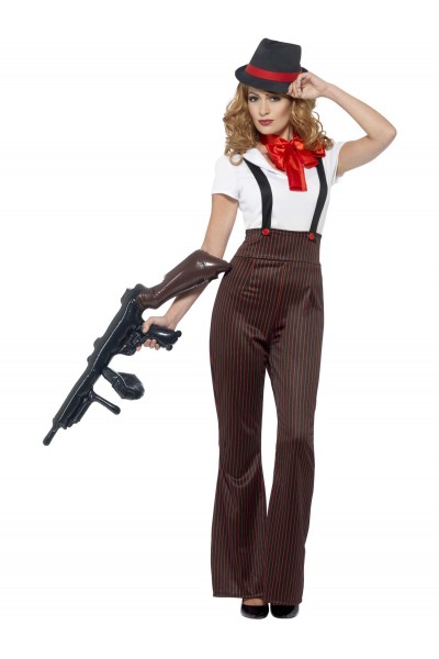 Gangster Glam Costume , Adult