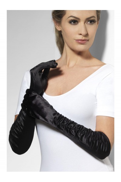 Black Temptress Gloves for Adult