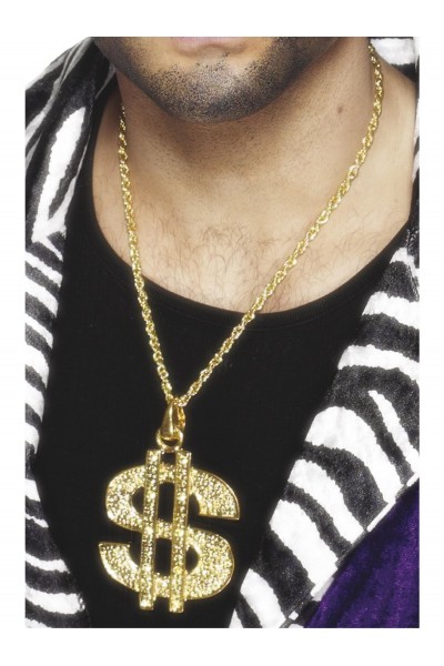 Dollar Sign Medallion 1980s