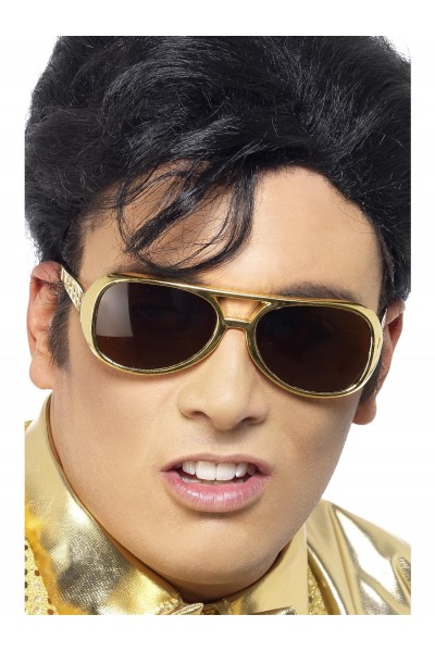 Elvis Gold Shades for Adult