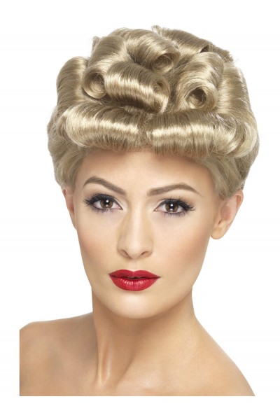 40s Vintage Wig for Adult