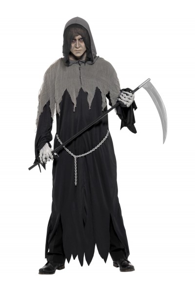 Grim Reaper Deluxe Robe Costume for Adult