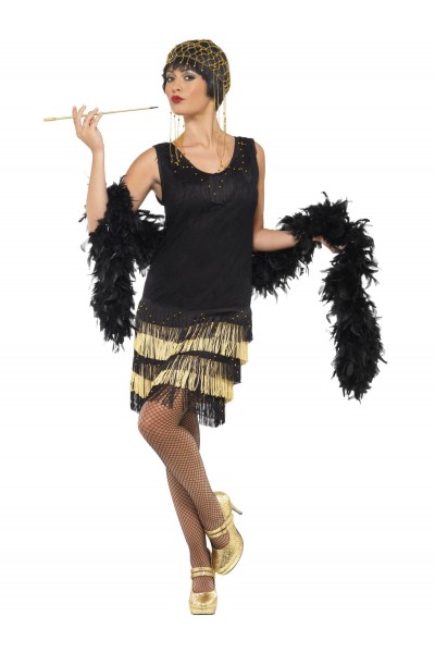 Flapper Fringed 1920's Adult Costume