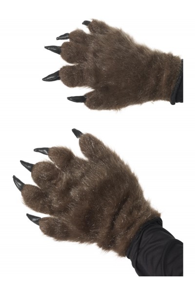 Hairy Monster Hands for Adult