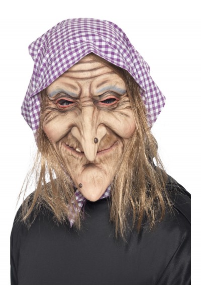 Old Witch Mask for Adult