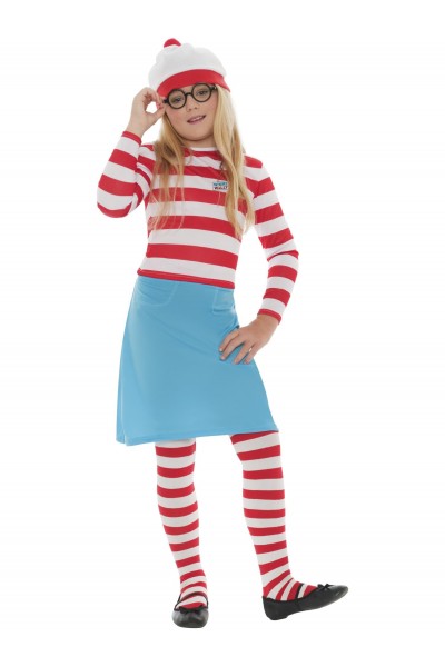 Where's Wally? Wenda Child Costume