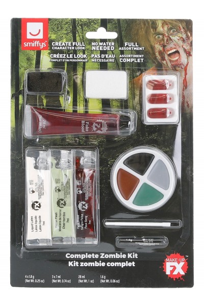 Zombie Latex & Face Paint Kit