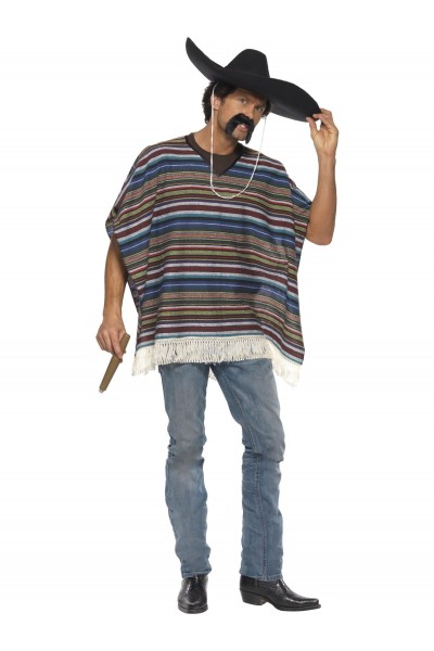 Mexican Poncho, Adult