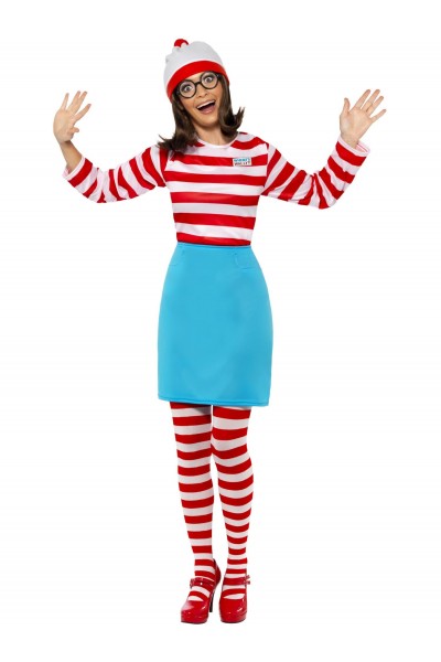 Where's Wally? Wenda Adult Costume