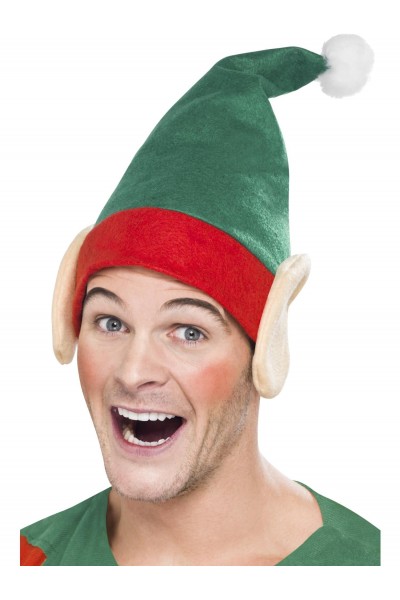Elf Hat With Ears for Adult