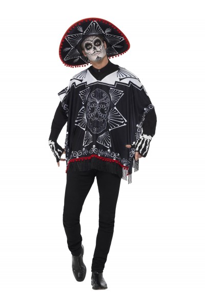 Day Of The Dead Bandit Adult Costume