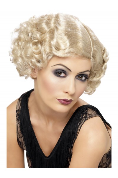 Flapper Brown Wig for Adult