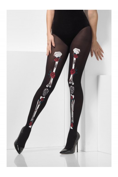 Day Of The Dead Tights, Adult